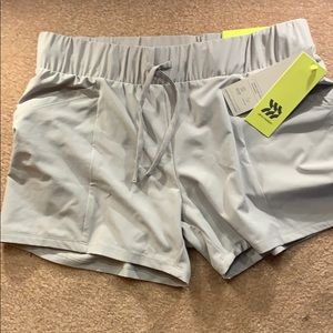 NWT All in Motion Shorts Light Grey